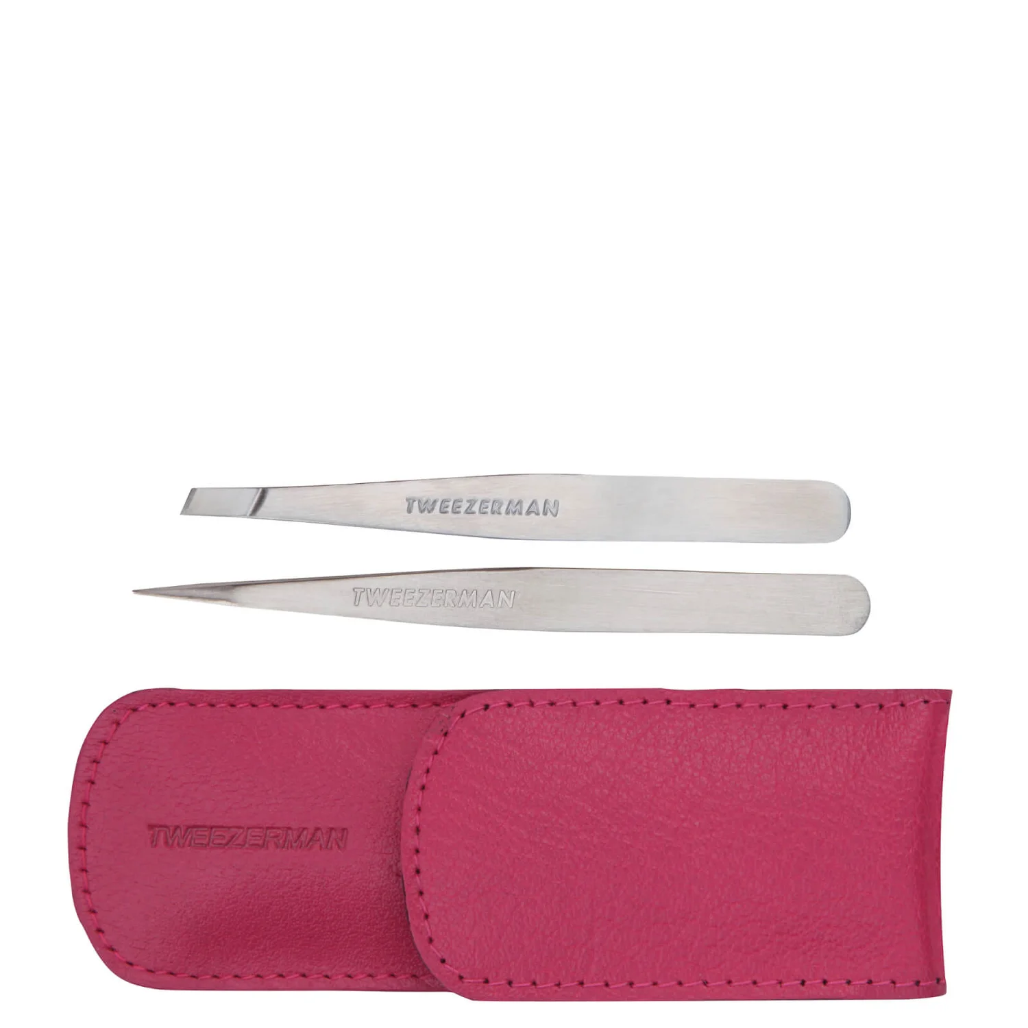 Tweezerman Petite Tweeze Set - Pink 1 Tweezerman Petite Tweeze Set - Pink