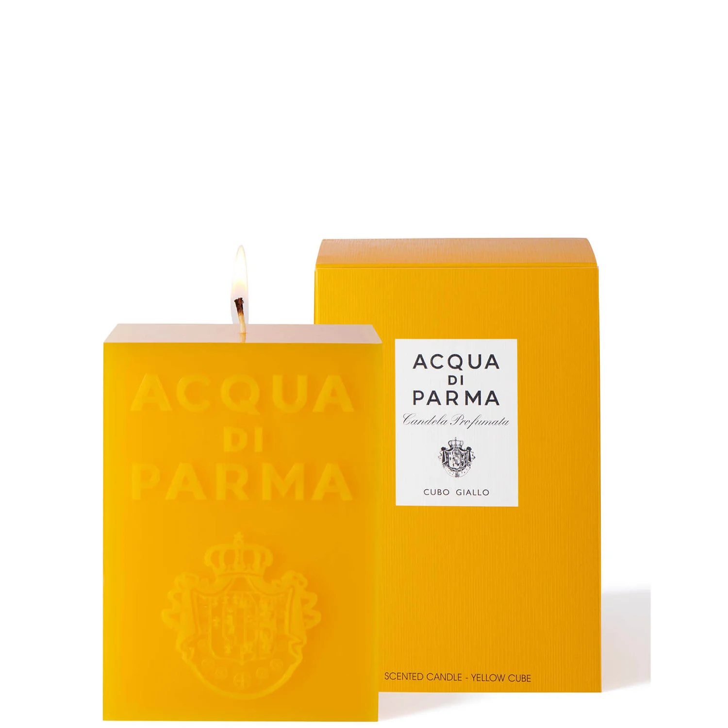 Acqua Di Parma Colonia Yellow Cube Candle 1kg 2 Acqua Di Parma Colonia Yellow Cube Candle 1kg - Image 2