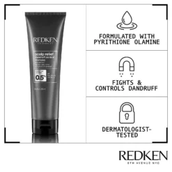 Redken Scalp Relief Dandruff Control Shampoo 250ml 5 Redken Scalp Relief Dandruff Control Shampoo 250ml -Skincare Store 10451544 6224856456941305
