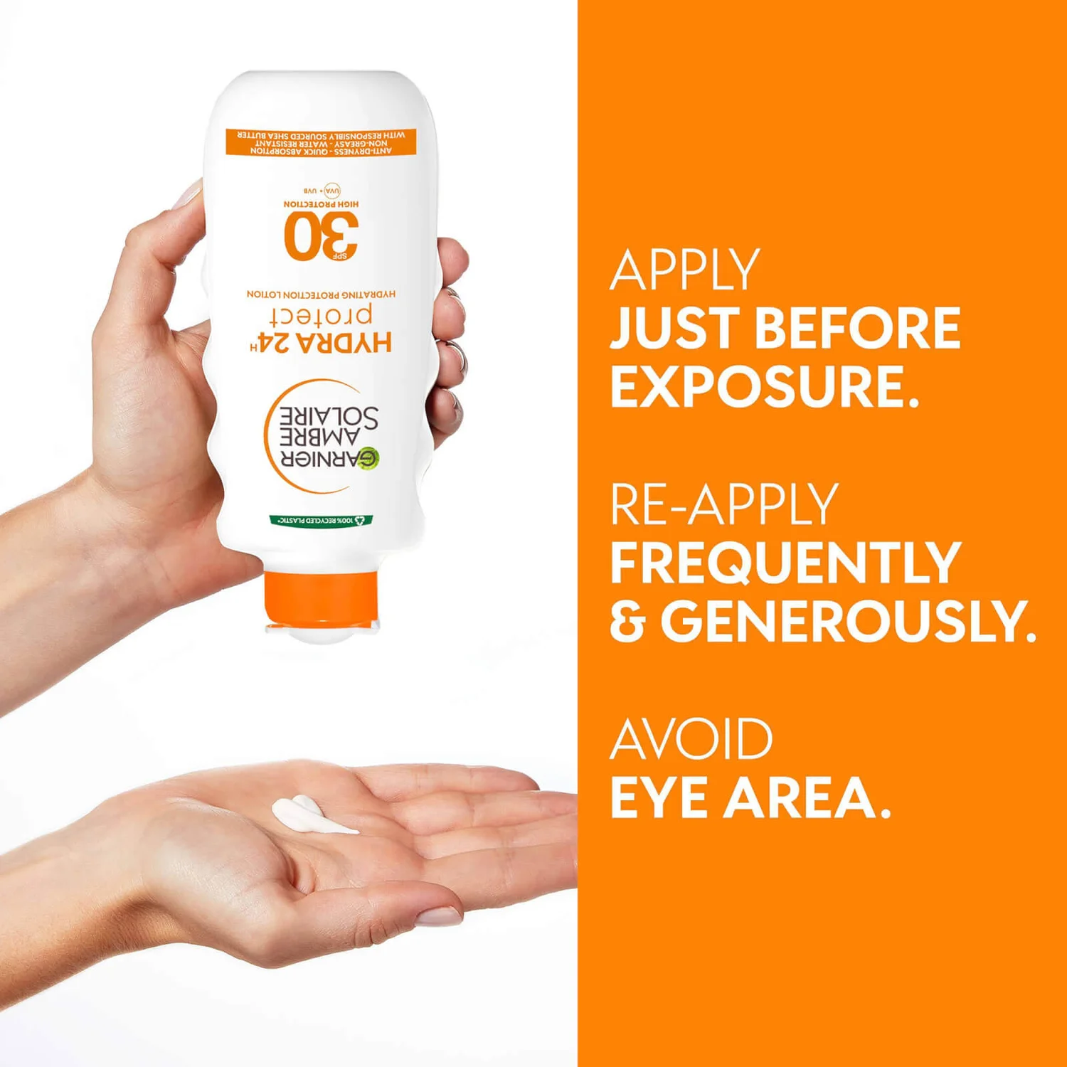 Garnier Ambre Solaire Ultra-Hydrating Shea Butter Sun Protection Cream SPF30 200ml 4 Garnier Ambre Solaire Ultra-Hydrating Shea Butter Sun Protection Cream SPF30 200ml - Image 4