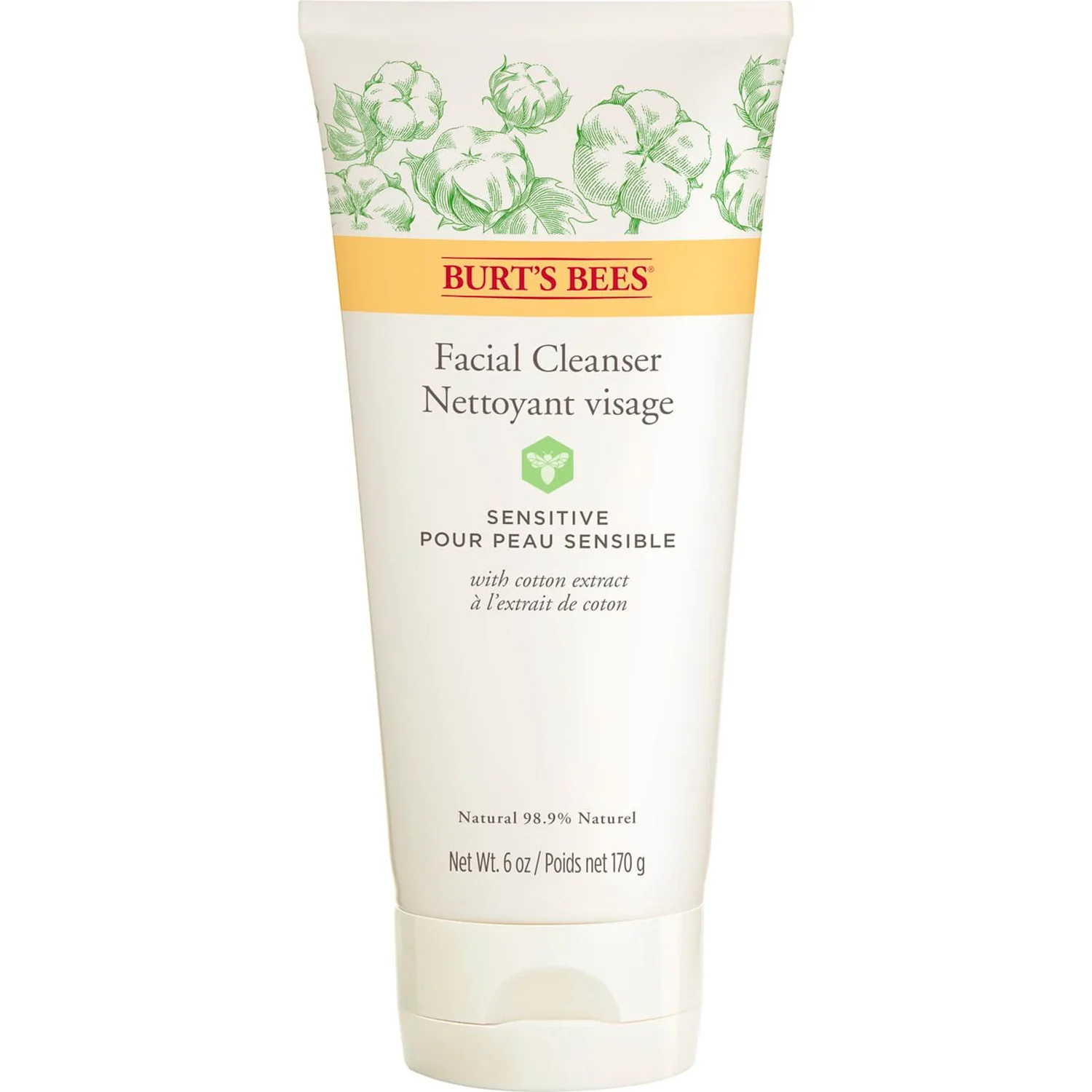 Burt's Bees Sensitive Facial Cleanser 170g 1 Burt's Bees Sensitive Facial Cleanser 170g
