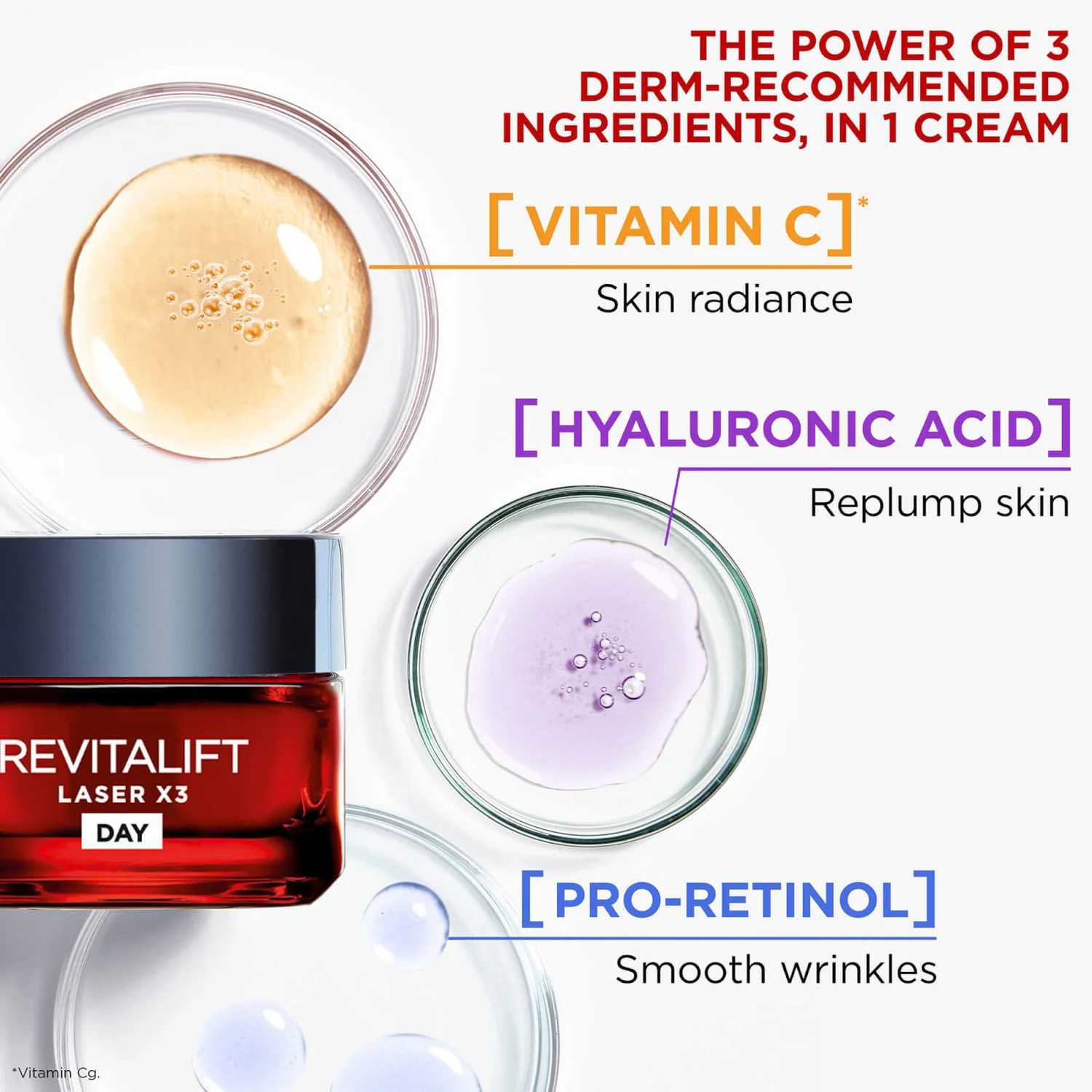 L’Oréal Paris L'Oréal Paris Dermo Expertise Revitalift Laser Renew Advanced Anti-Aging Moisturiser - Triple Action (50ml) 2 L’Oréal Paris L'Oréal Paris Dermo Expertise Revitalift Laser Renew Advanced Anti-Aging Moisturiser - Triple Action (50ml) - Image 2