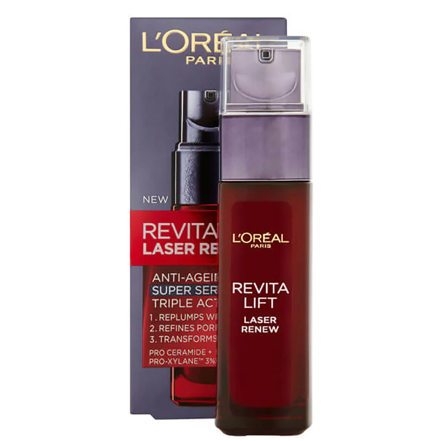 L’Oréal Paris L'Oreal Paris Dermo Expertise Revitalift Laser Renew Anti-ageing Triple Action Super Serum (30ml) 1 L’Oréal Paris L'Oreal Paris Dermo Expertise Revitalift Laser Renew Anti-ageing Triple Action Super Serum (30ml)