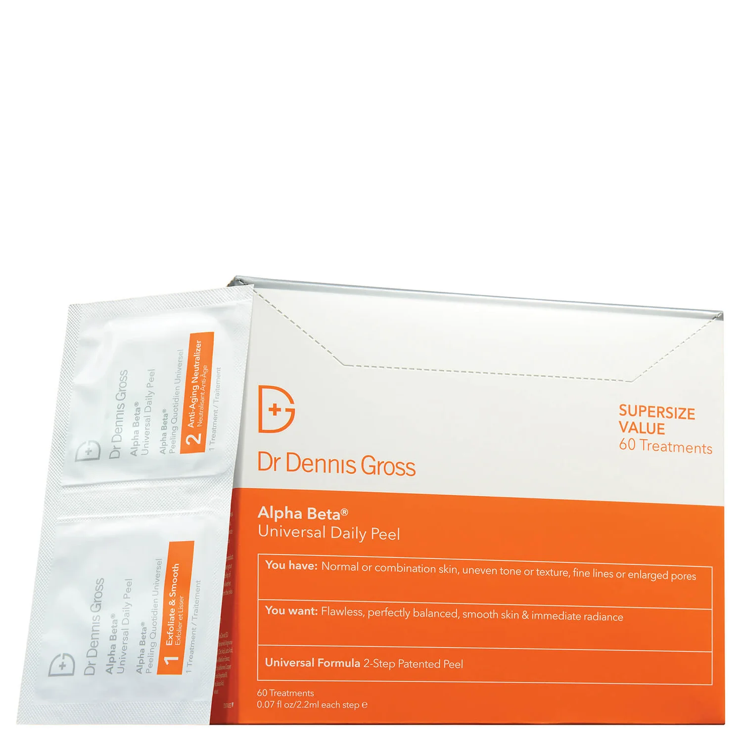 Dr Dennis Gross Skincare Alpha Beta Universal Daily Peel (Pack Of 60) 1 Dr Dennis Gross Skincare Alpha Beta Universal Daily Peel (Pack Of 60)