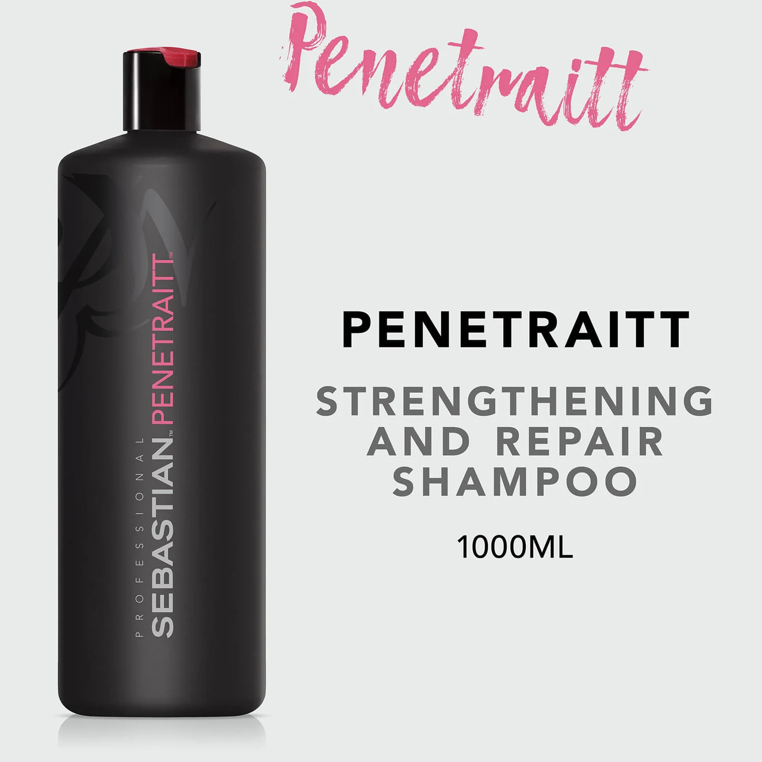 Sebastian Professional Penetraitt Shampoo 1000ml (Worth £56.00) 2 Sebastian Professional Penetraitt Shampoo 1000ml (Worth £56.00) - Image 2
