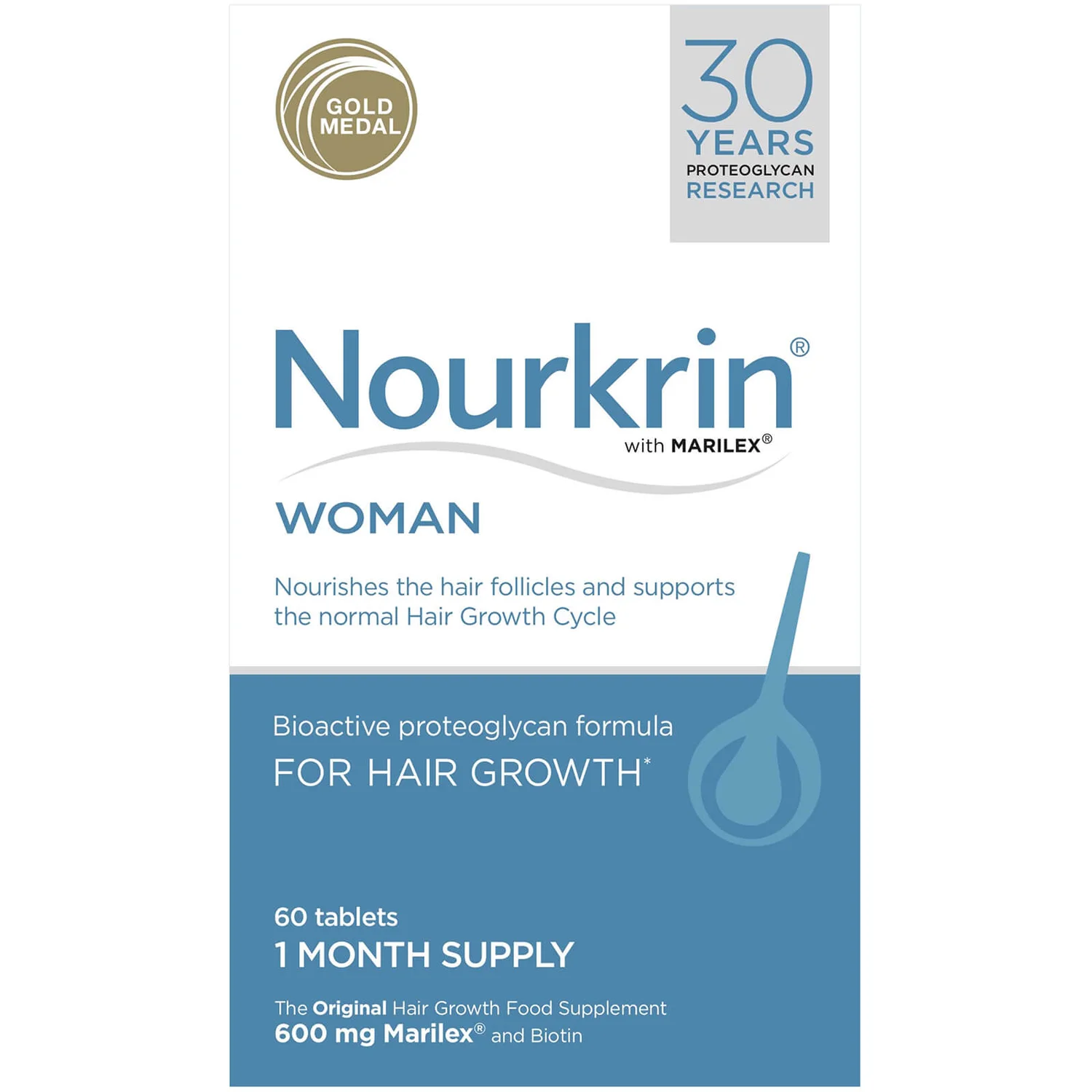 Nourkrin Woman (60 Tablets) 1 Nourkrin Woman (60 Tablets)