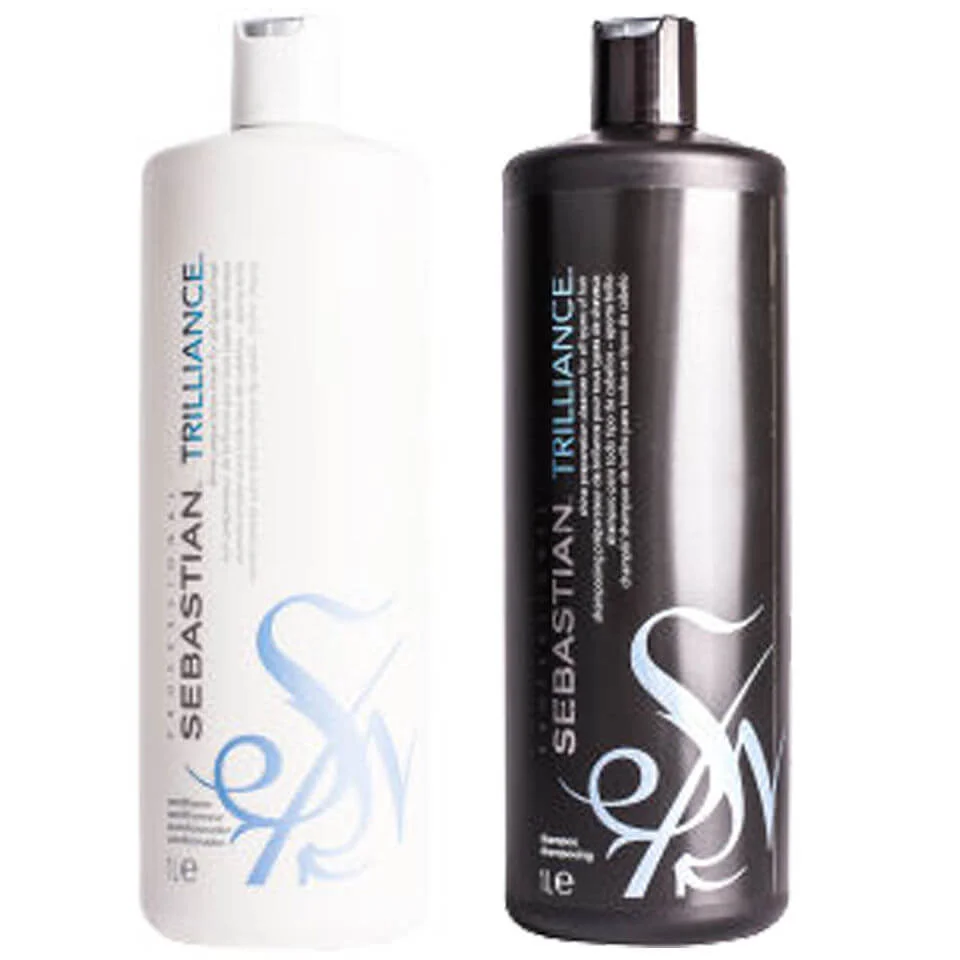 Sebastian Professional Trilliance Shampoo And Conditioner (2 X 1000ml) 1 Sebastian Professional Trilliance Shampoo And Conditioner (2 X 1000ml)