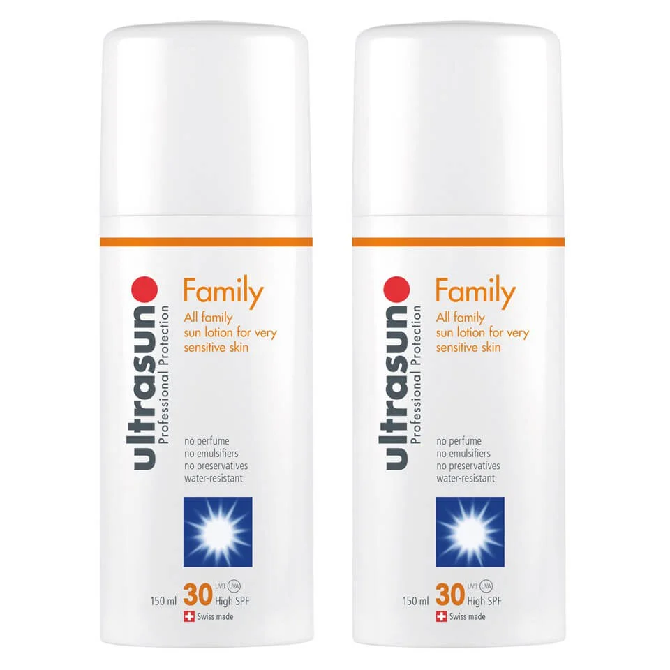 Ultrasun Family SPF 30 - Super Sensitive Duo (2 X 150ml) 1 Ultrasun Family SPF 30 - Super Sensitive Duo (2 X 150ml)