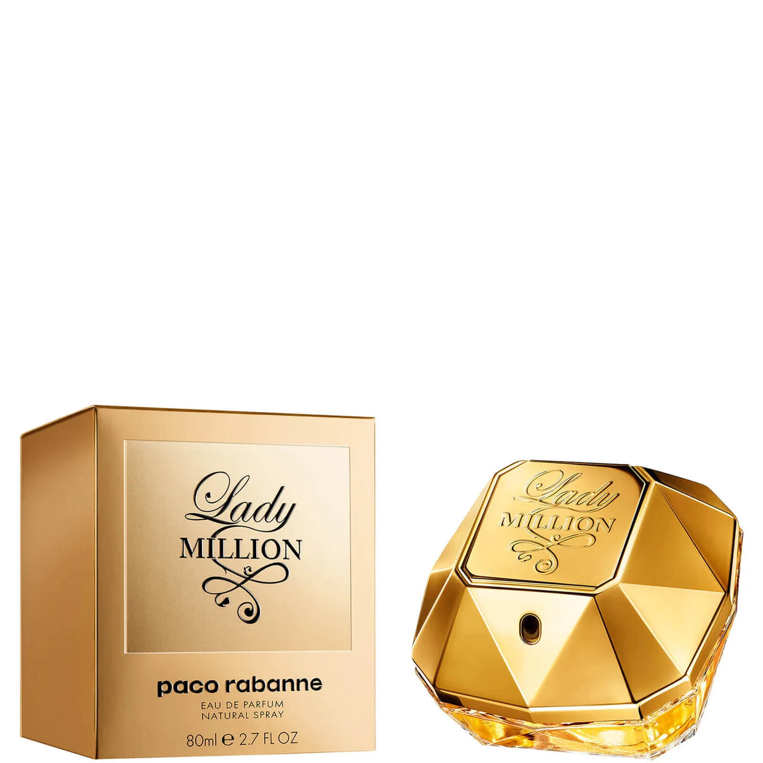 Paco Rabanne Lady Million Eau De Parfum 80ml 2 Paco Rabanne Lady Million Eau De Parfum 80ml - Image 2