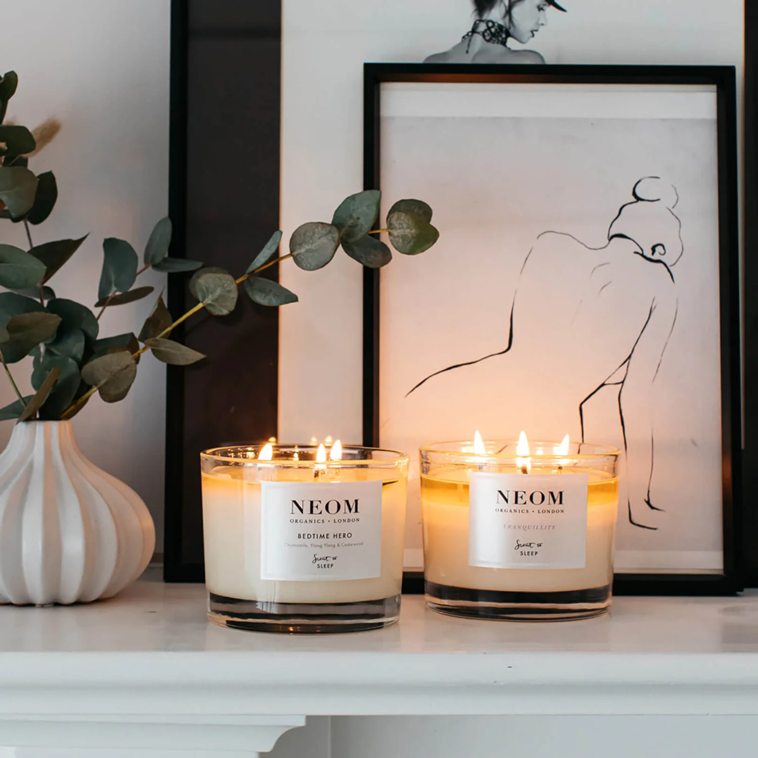 NEOM Real Luxury De-Stress Scented 1 Wick Candle 3 NEOM Real Luxury De-Stress Scented 1 Wick Candle - Image 3
