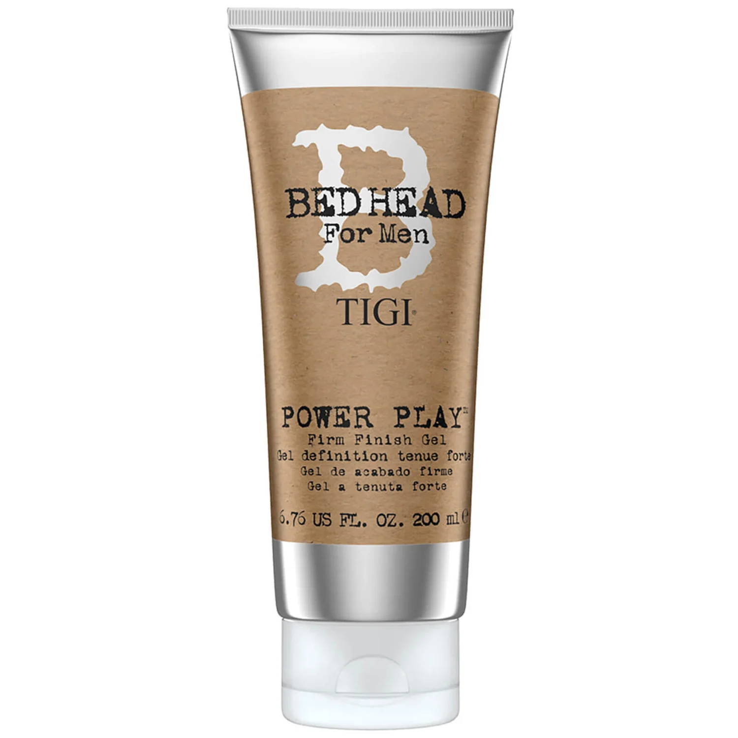 TIGI Bed Head For Men Power Play Firm Finish Gel (200ml) 1 TIGI Bed Head For Men Power Play Firm Finish Gel (200ml)