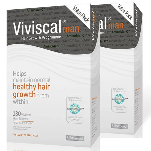 Viviscal Man 6 Month Supply Tablets (360 Tabs) 1 Viviscal Man 6 Month Supply Tablets (360 Tabs)