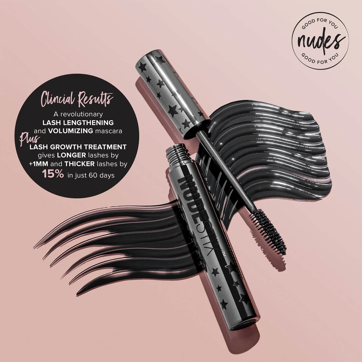 NUDESTIX Mascara - Black 2 NUDESTIX Mascara - Black - Image 2