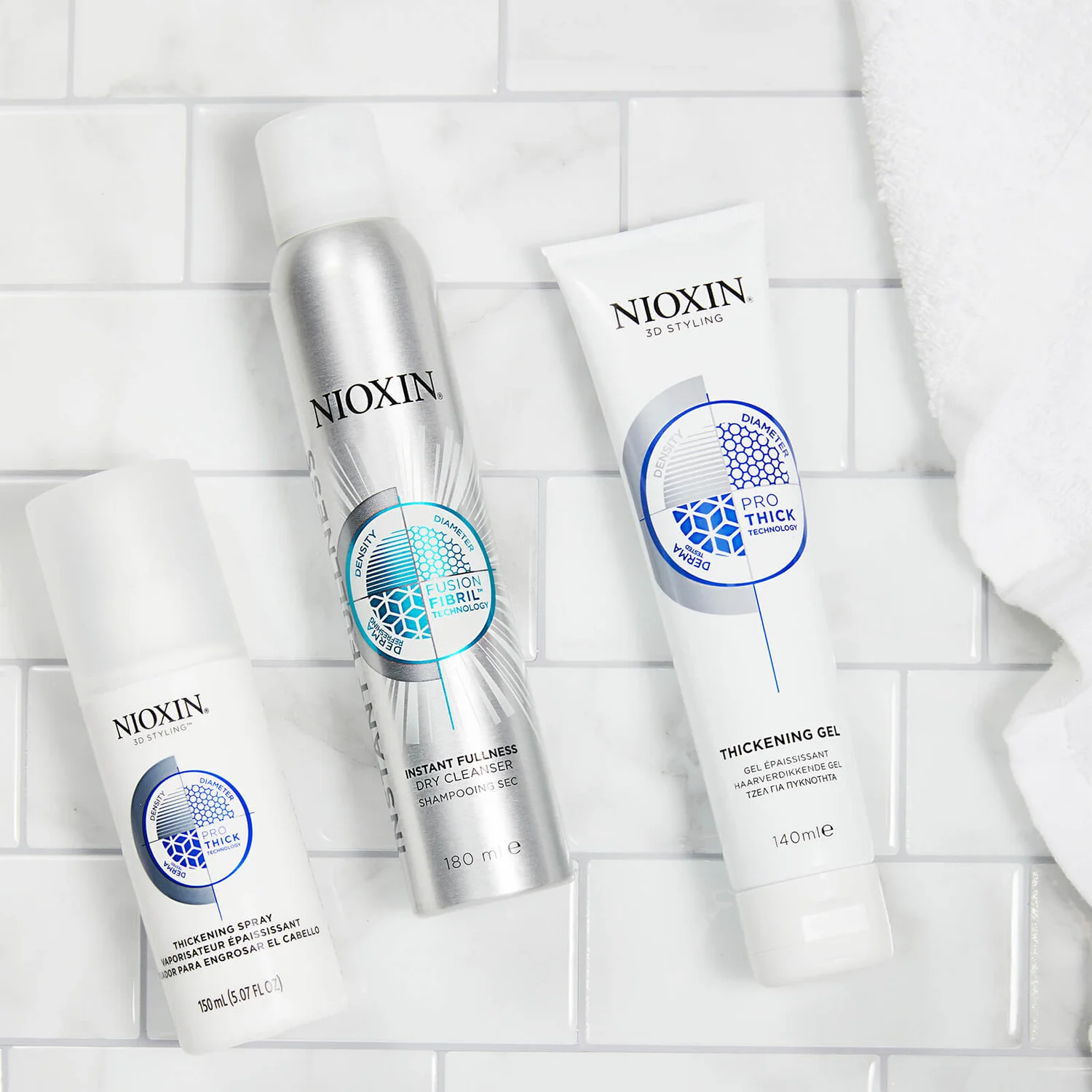 NIOXIN 3D Styling Thickening Hair Gel 140ml 5 NIOXIN 3D Styling Thickening Hair Gel 140ml - Image 5