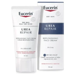 Eucerin UreaRepair Replenishing Face Cream With 5% Urea 50ml