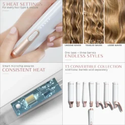T3 Whirl Trio Convertible Styling Wand -Skincare Store 11159563 2094864623595200