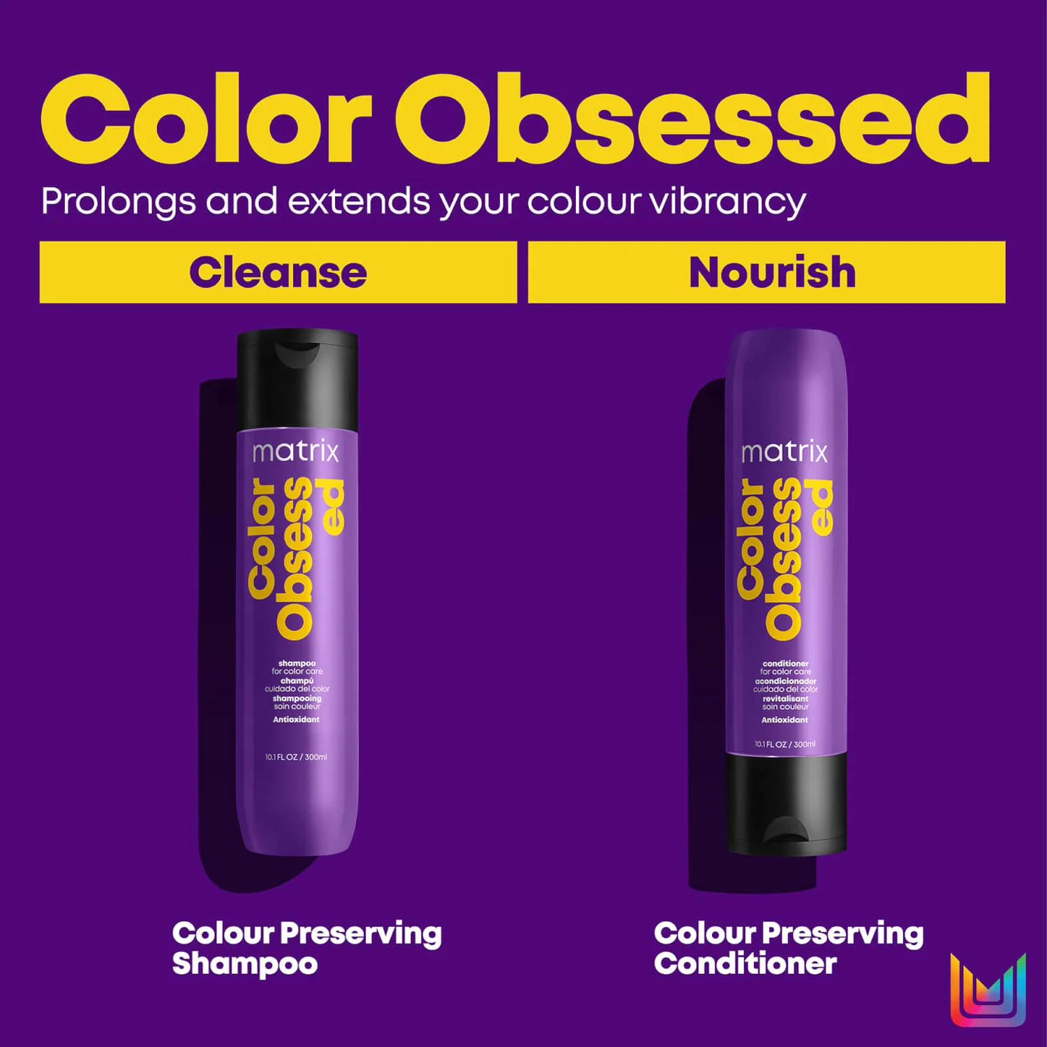 Matrix Total Results Color Obsessed Shampoo For Coloured Hair Protection 300ml 5 Matrix Total Results Color Obsessed Shampoo For Coloured Hair Protection 300ml - Image 5