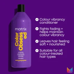 Matrix Total Results Color Obsessed Conditioner For Coloured Hair Protection 1000ml 9 Matrix Total Results Color Obsessed Conditioner For Coloured Hair Protection 1000ml -Skincare Store 11190041 2365068989937971
