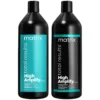 Matrix Total Results Volumising High Amplify Shampoo And Conditioner 1000ml Duo For Fine And Flat Hair