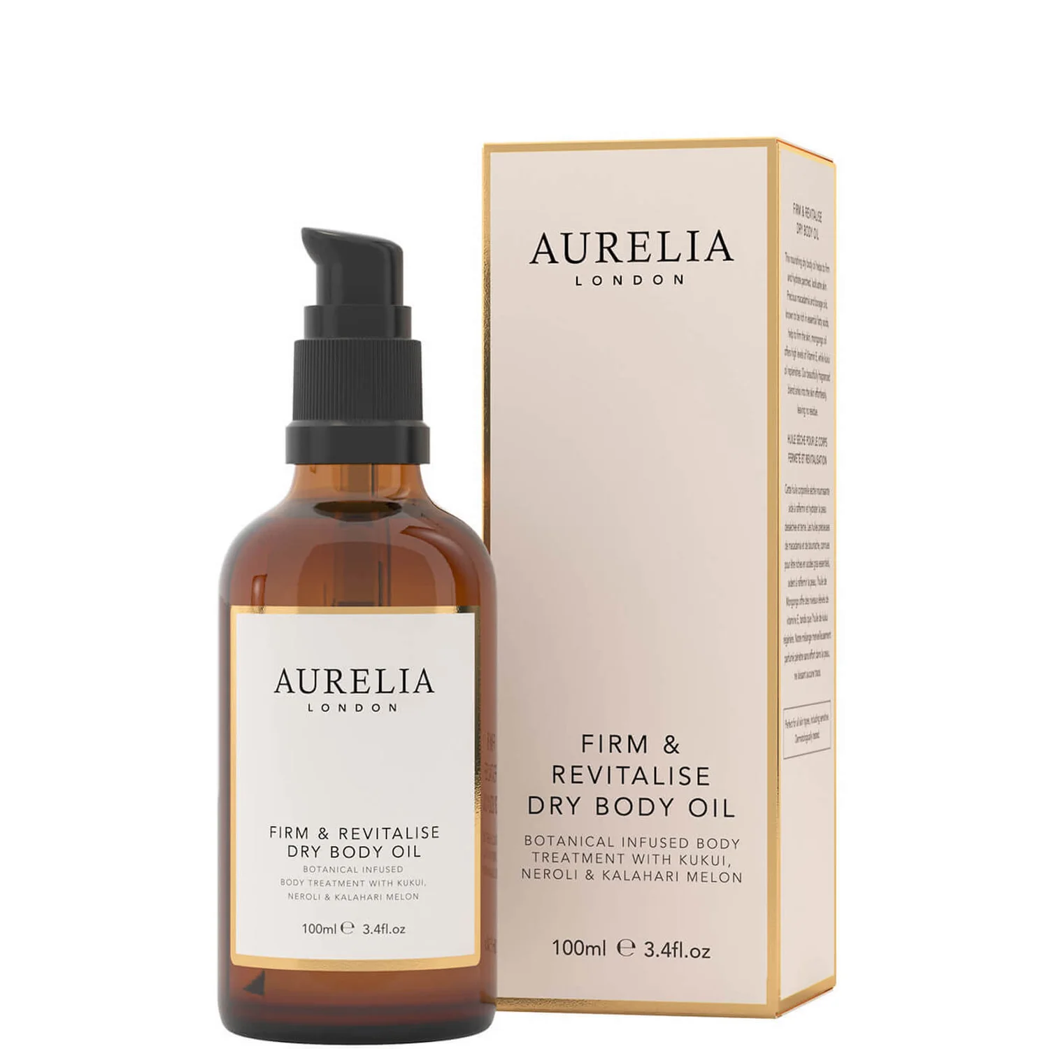 Aurelia London Firm And Revitalise Dry Body Oil 100ml 2 Aurelia London Firm And Revitalise Dry Body Oil 100ml - Image 2