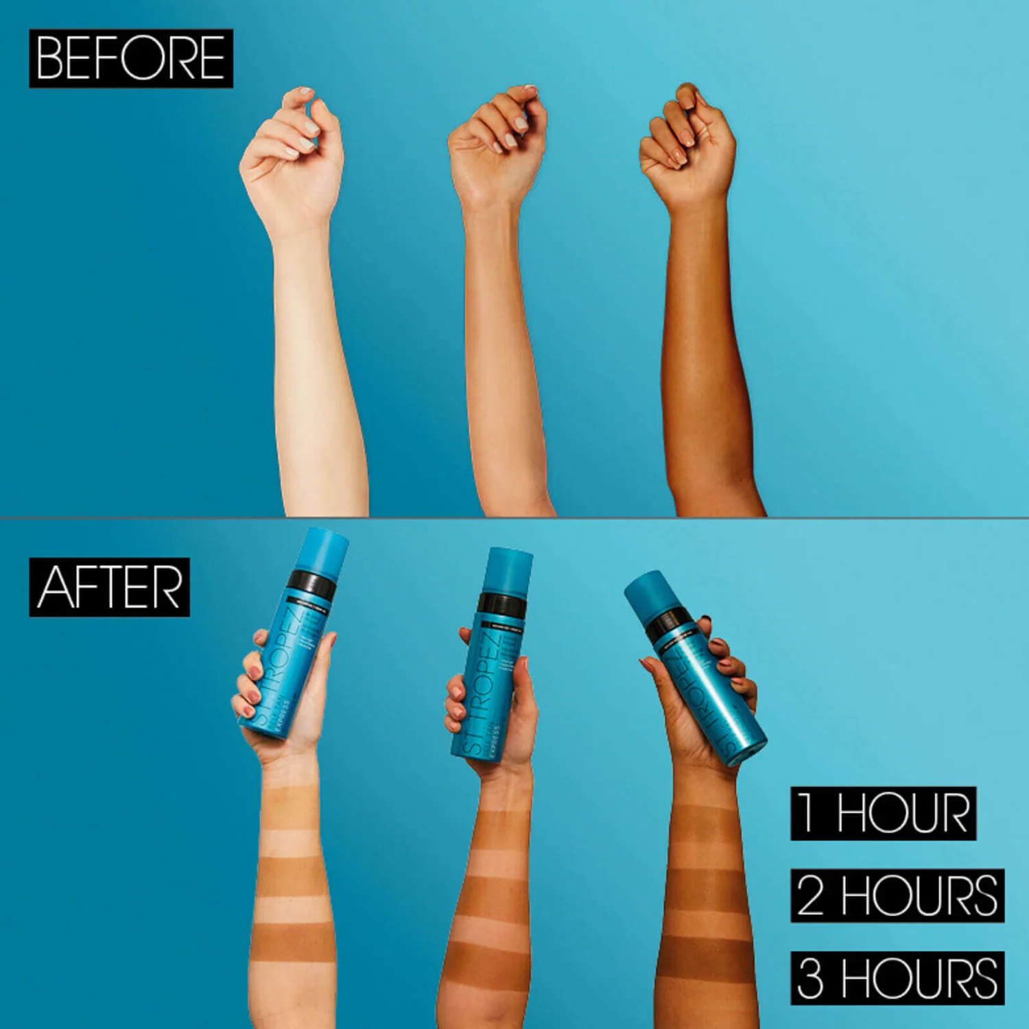 St. Tropez Express Bronzing Mousse (50ml) 8 St. Tropez Express Bronzing Mousse (50ml) - Image 8