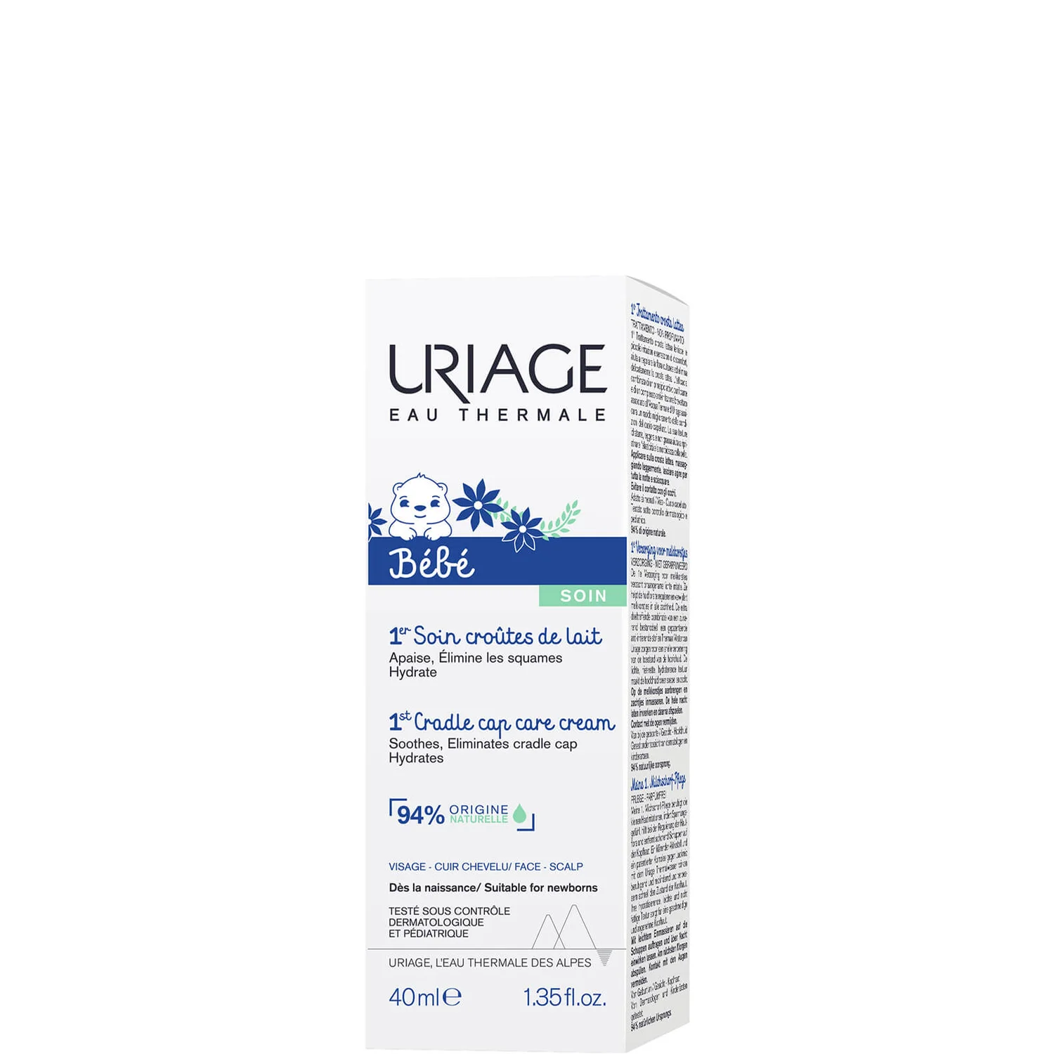 Uriage Cradle Cap Serum Cream 40ml 2 Uriage Cradle Cap Serum Cream 40ml - Image 2