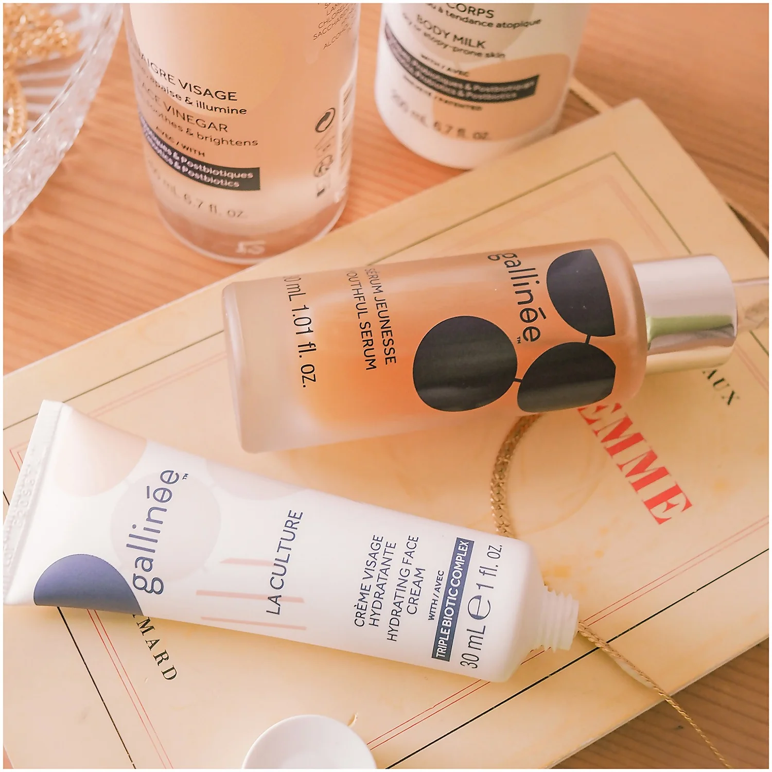 Gallinée Probiotic Hydrating Face Cream 30ml 6 Gallinée Probiotic Hydrating Face Cream 30ml - Image 6