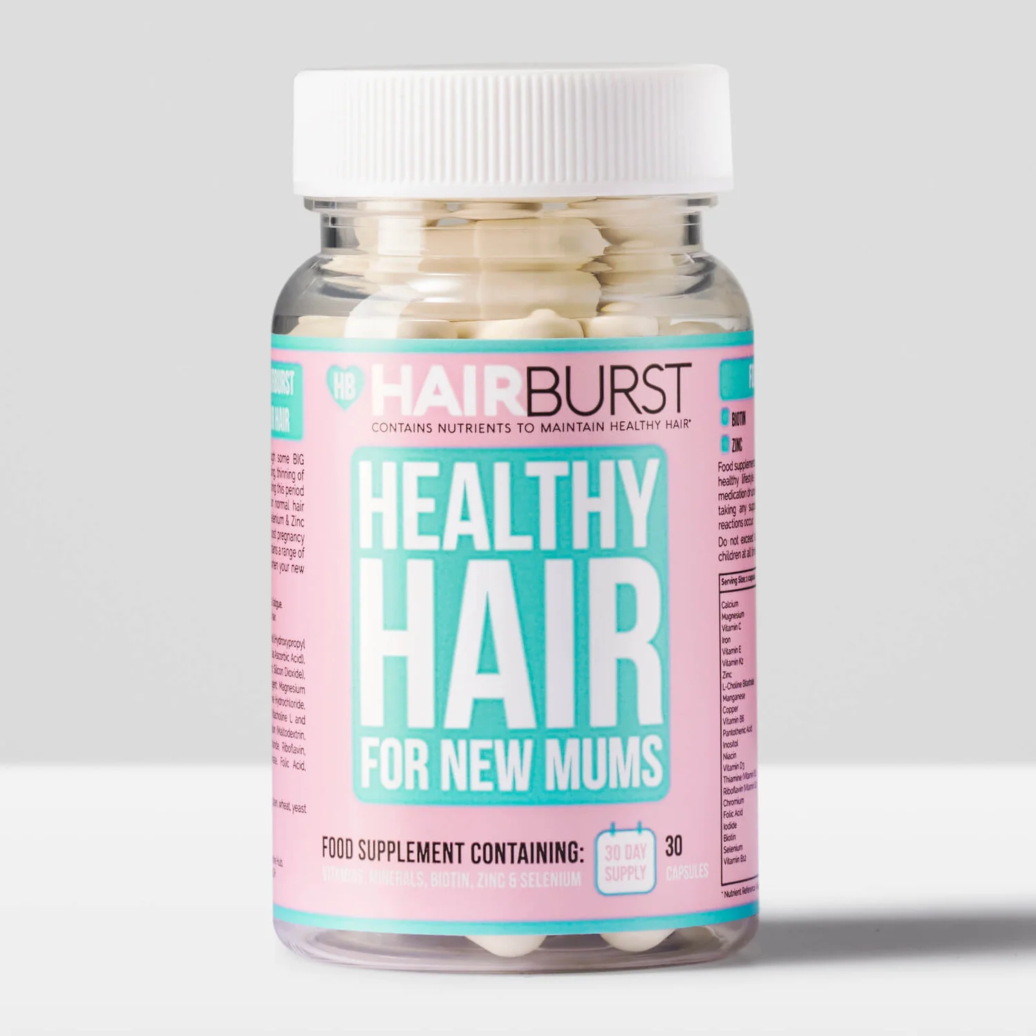 Hairburst Vitamins For New Mums - 30 Capsules 1 Hairburst Vitamins For New Mums - 30 Capsules