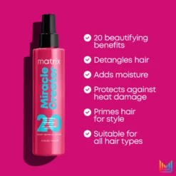 Matrix Total Results Miracle Creator Multi-Tasking 20 Benefits Treatment Spray For All Hair Types 190ml 8 Matrix Total Results Miracle Creator Multi-Tasking 20 Benefits Treatment Spray For All Hair Types 190ml -Skincare Store 11329696 1905090833565847