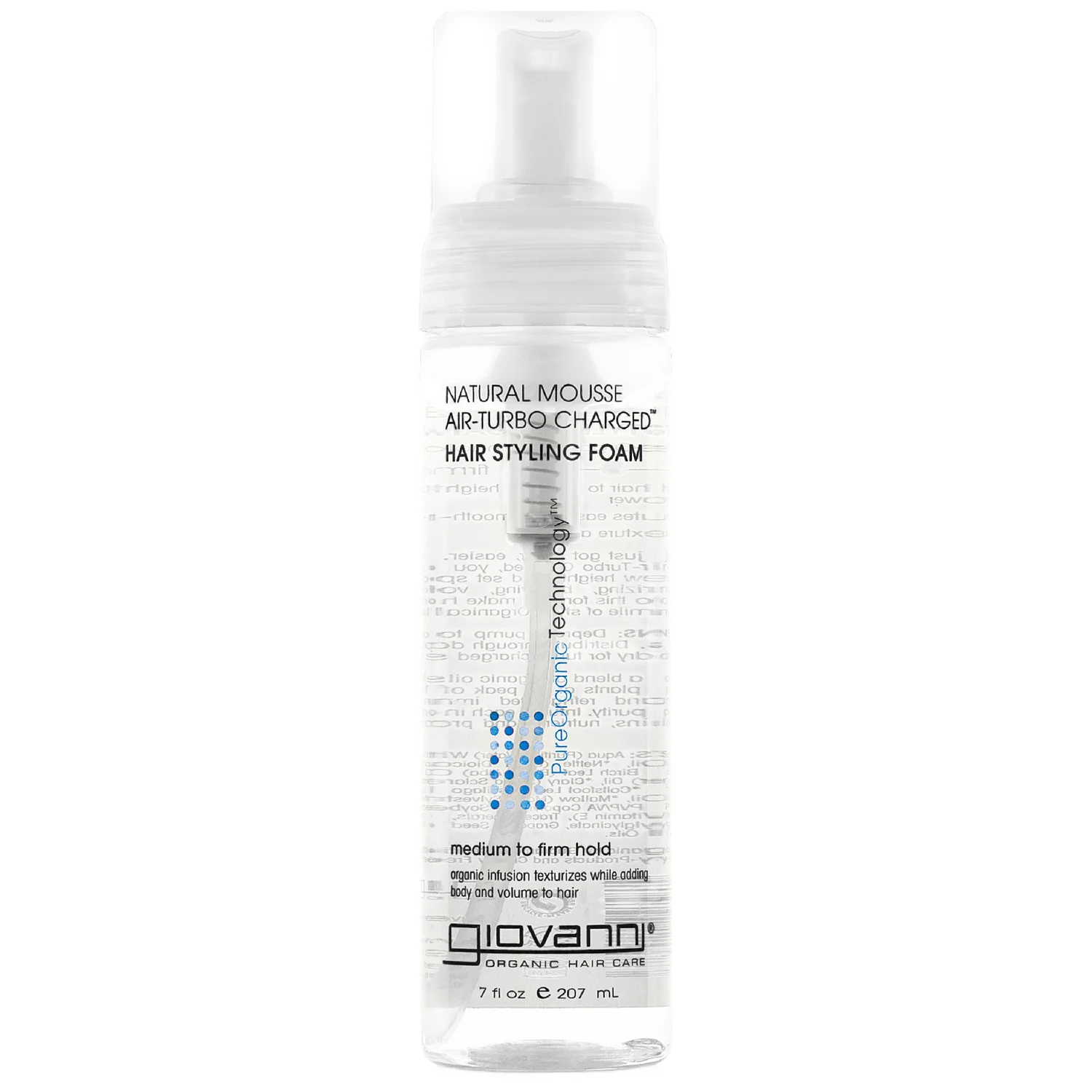 Giovanni Natural Mousse 207ml 1 Giovanni Natural Mousse 207ml