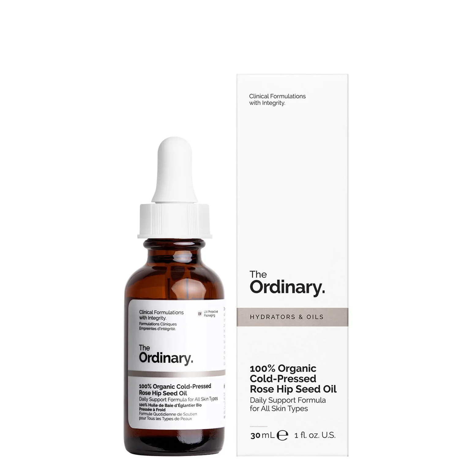 The Ordinary 100% Organic Cold-Pressed Rose Hip Seed Oil 30ml 3 The Ordinary 100% Organic Cold-Pressed Rose Hip Seed Oil 30ml - Image 3