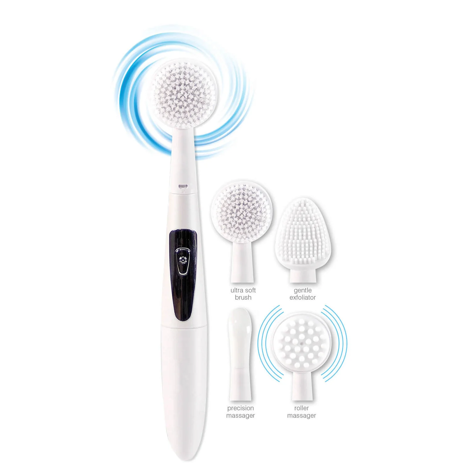 Rio 4 In 1 Facial Cleansing Brush, Exfoliator And Massager 4 Rio 4 In 1 Facial Cleansing Brush, Exfoliator And Massager - Image 4