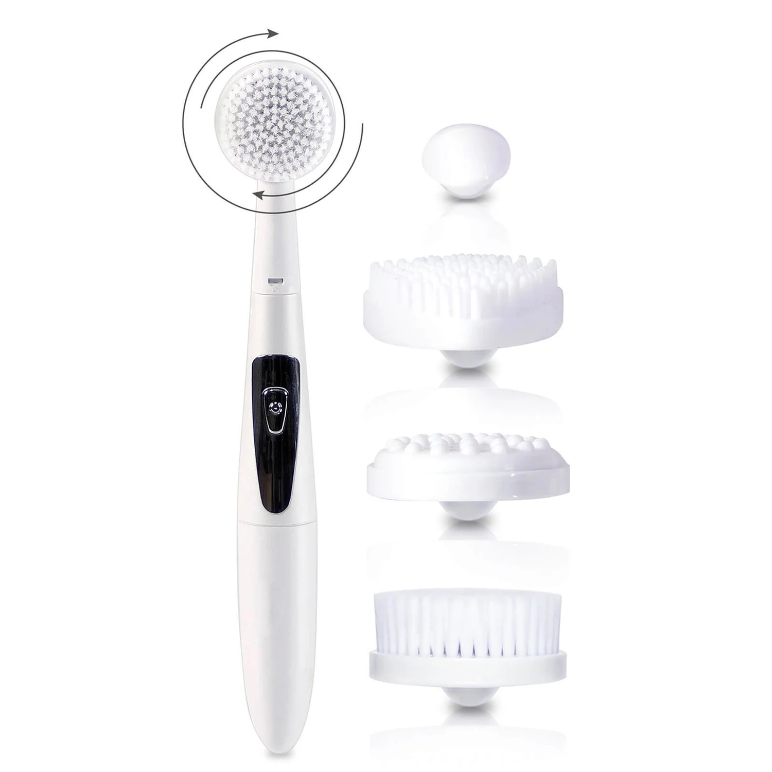 Rio 4 In 1 Facial Cleansing Brush, Exfoliator And Massager 1 Rio 4 In 1 Facial Cleansing Brush, Exfoliator And Massager