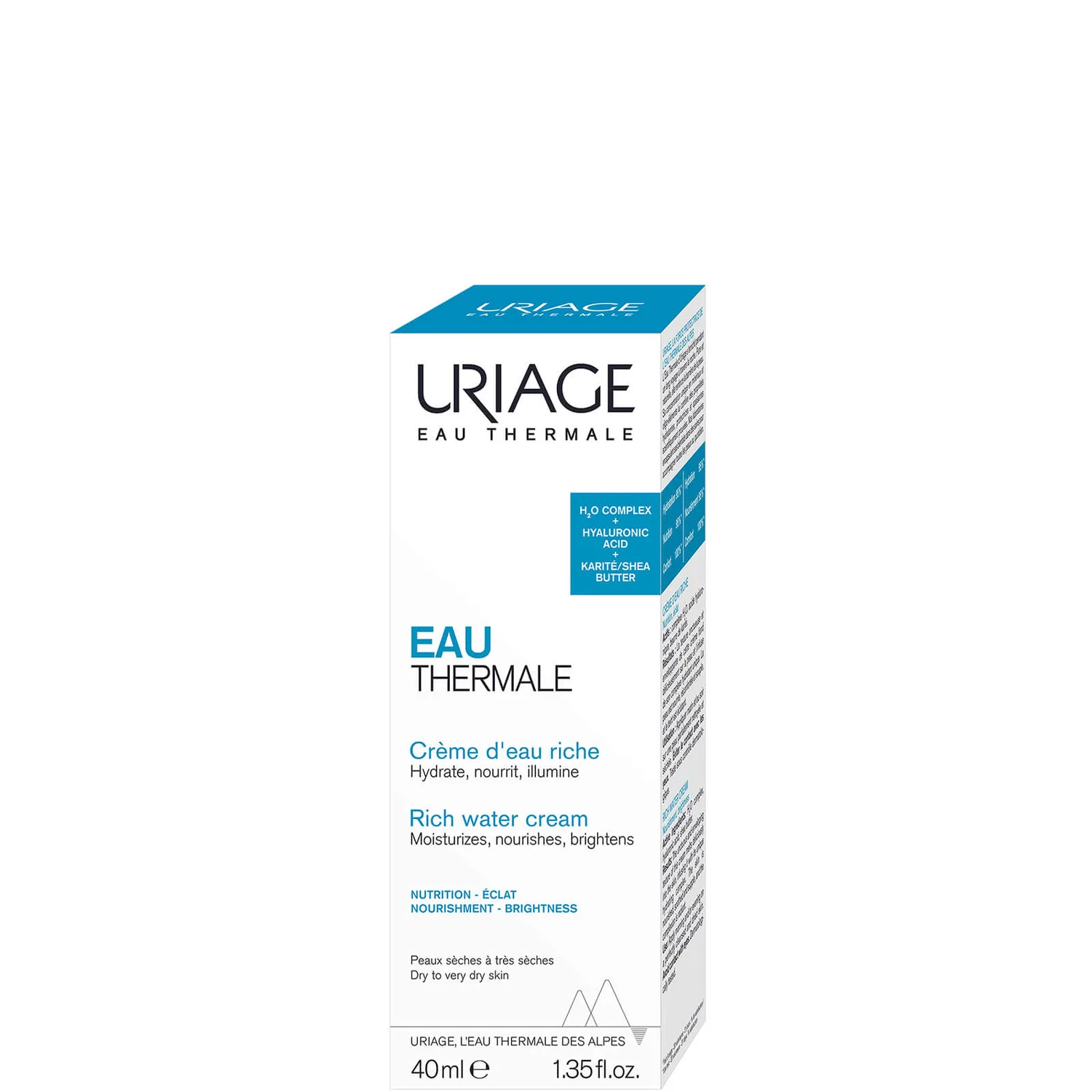 URIAGE Thermal Water Rich Water Cream 1.35 Fl.oz. 2 URIAGE Thermal Water Rich Water Cream 1.35 Fl.oz. - Image 2