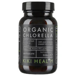 KIKI Health Organic Chlorella Tablets (200 Tablets)