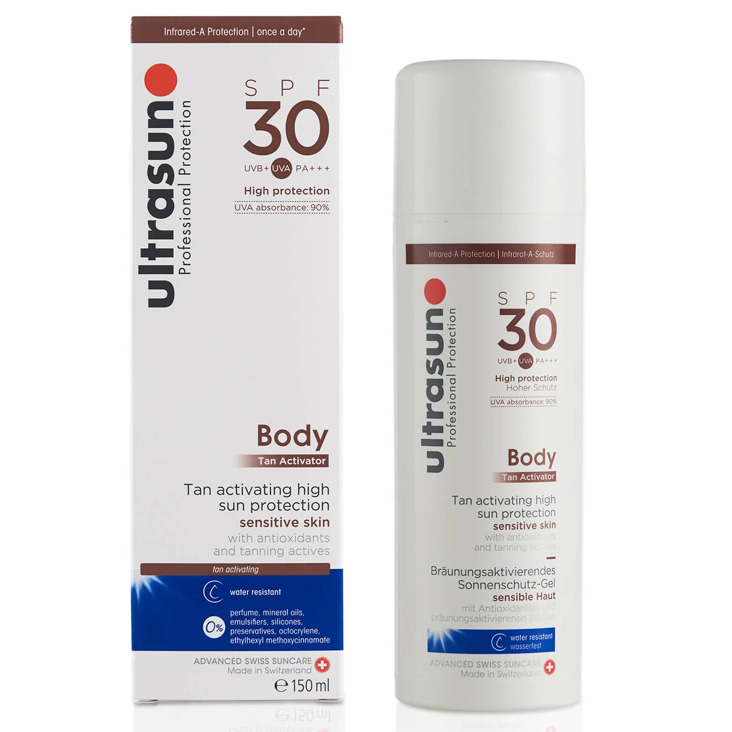 Ultrasun Tan Activator For Body SPF30 150ml 2 Ultrasun Tan Activator For Body SPF30 150ml - Image 2