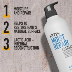 KMS Moist Repair Shampoo 300ml -Skincare Store 11431685 1434933790412036