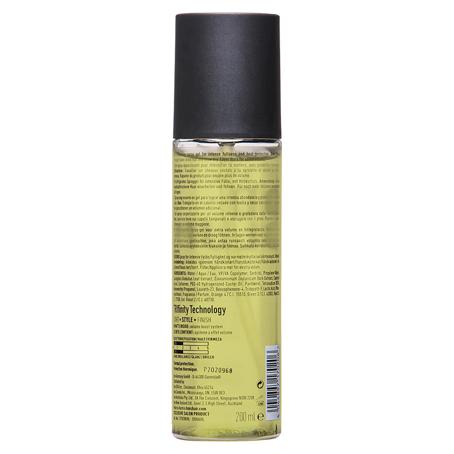 KMS AddVolume Volumising Spray 200ml 3 KMS AddVolume Volumising Spray 200ml - Image 3