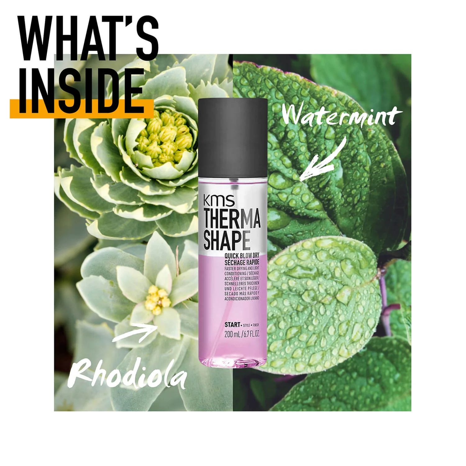 KMS ThermaShape Quick Blow Dry 200ml 6 KMS ThermaShape Quick Blow Dry 200ml - Image 6