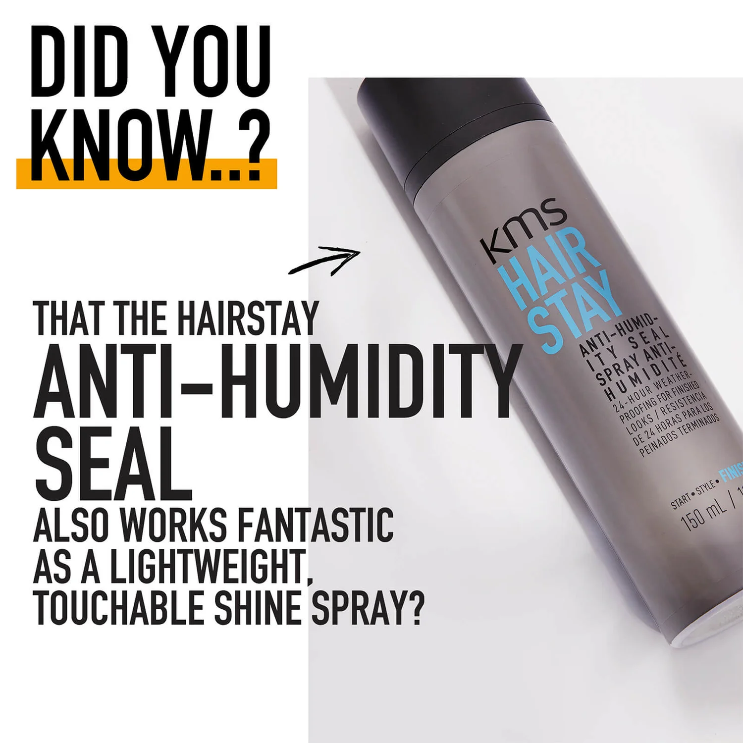 KMS HairStay Anti-Humidity Seal 150ml 4 KMS HairStay Anti-Humidity Seal 150ml - Image 4