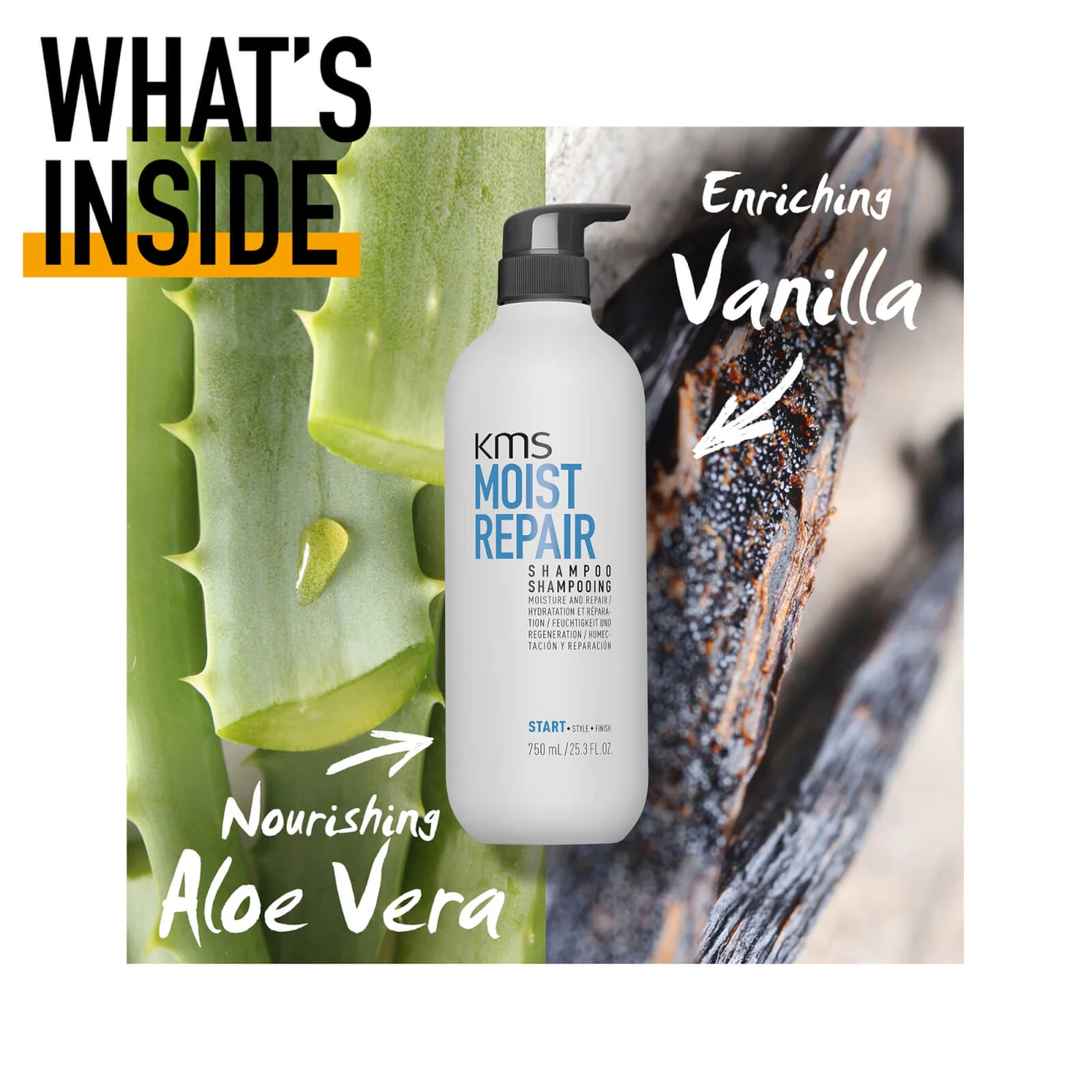 KMS Moist Repair Conditioner 750ml 6 KMS Moist Repair Conditioner 750ml - Image 6