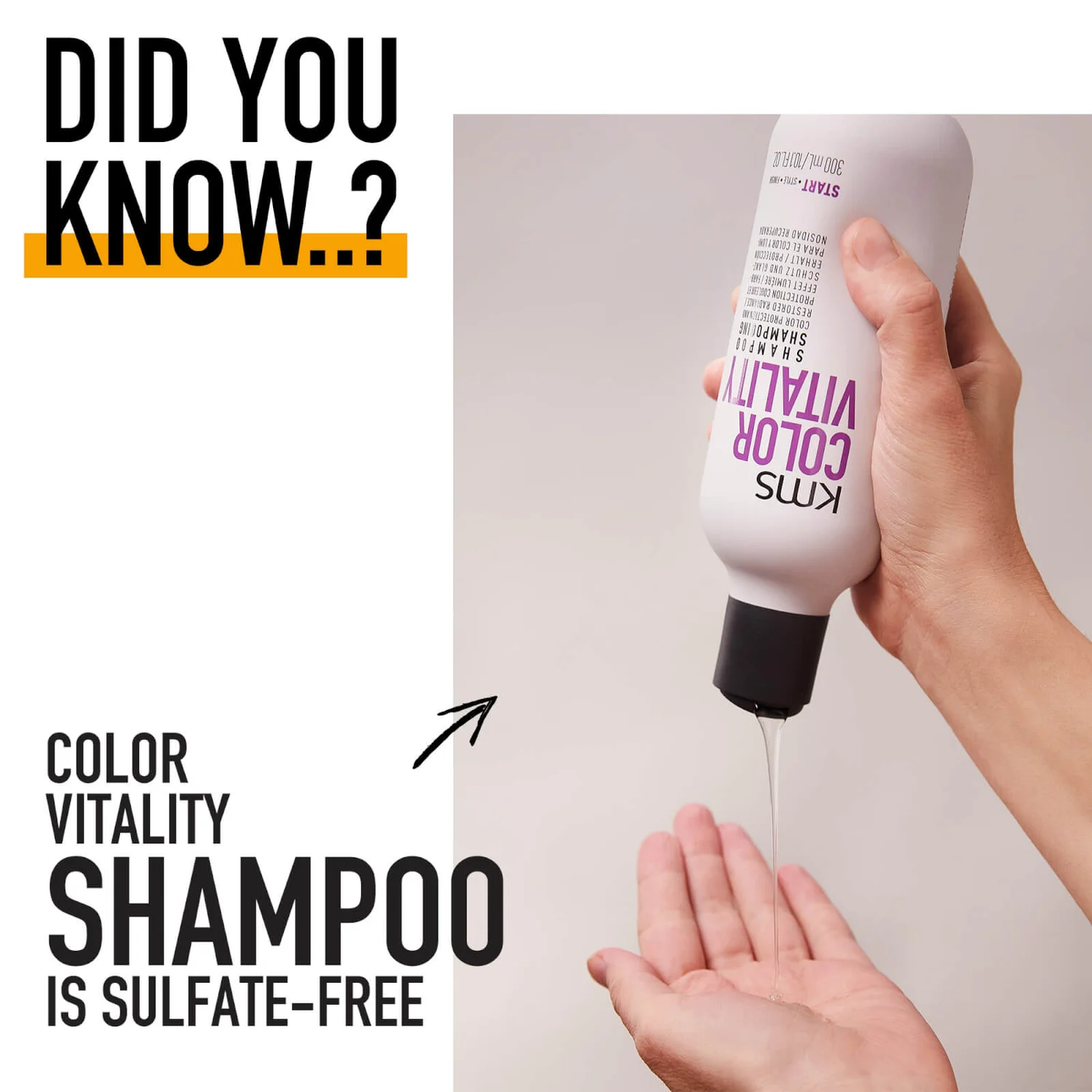 KMS Colour Vitality Shampoo 750ml 4 KMS Colour Vitality Shampoo 750ml - Image 4