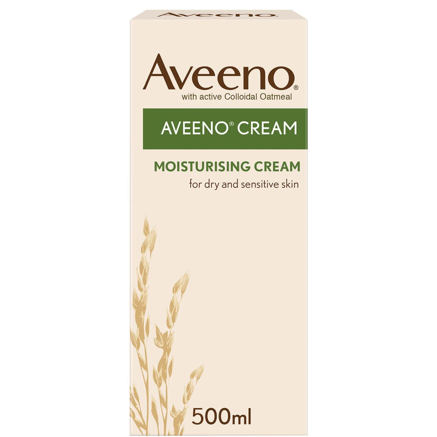 Aveeno Moisturising Cream 500ml 1 Aveeno Moisturising Cream 500ml