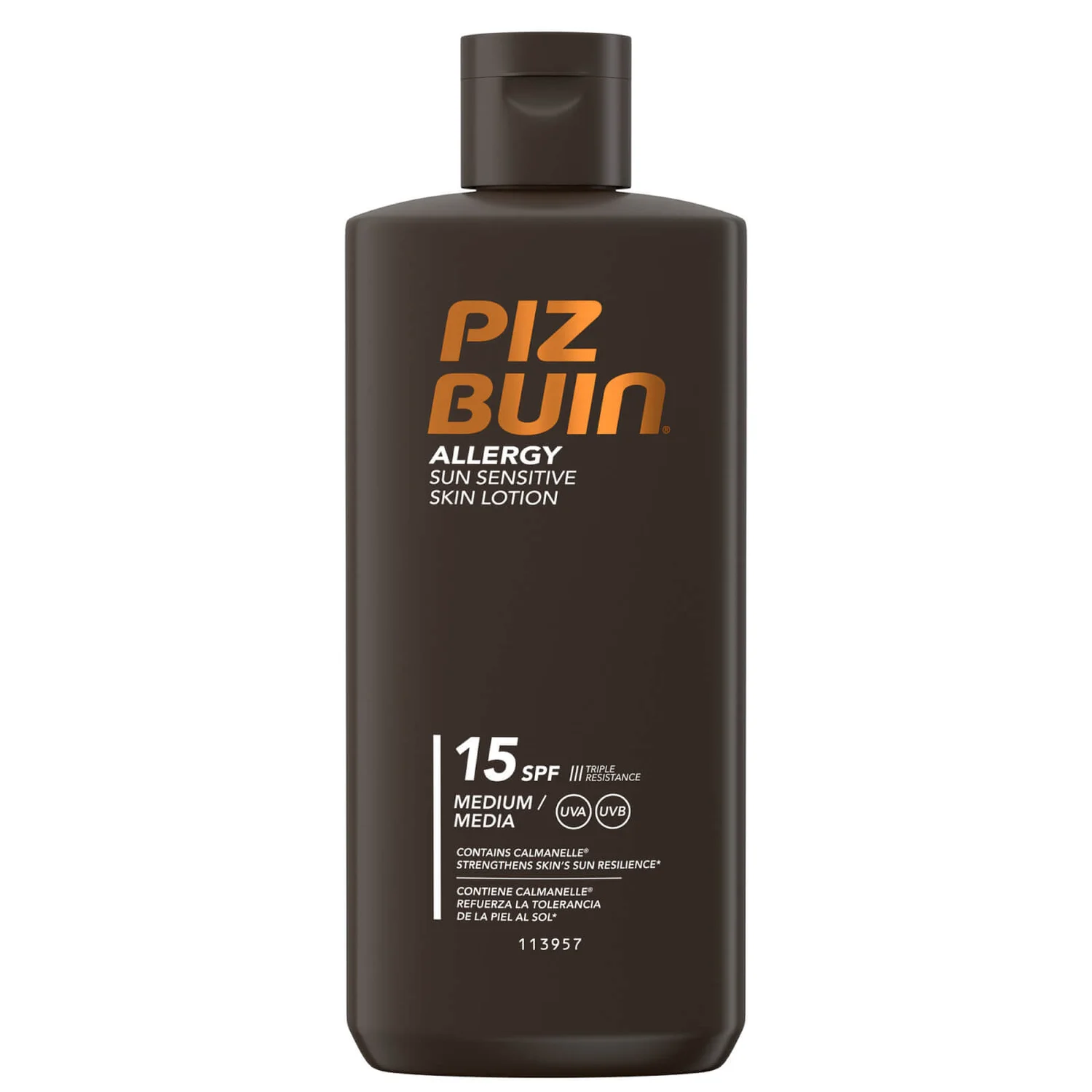 Piz Buin Allergy Sun Sensitive Skin Lotion - Medium SPF15 200ml 1 Piz Buin Allergy Sun Sensitive Skin Lotion - Medium SPF15 200ml
