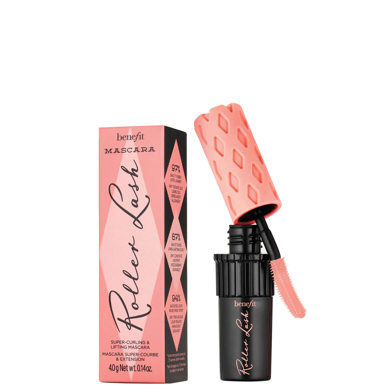 Benefit Roller Lash Lifting And Curling Mascara Mini - Black 4g 1 Benefit Roller Lash Lifting And Curling Mascara Mini - Black 4g