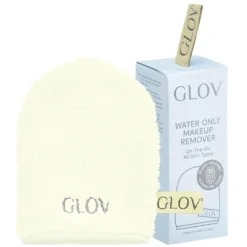 GLOV Water-Only Makeup Removing And Skin Cleansing Mitt - Ivory