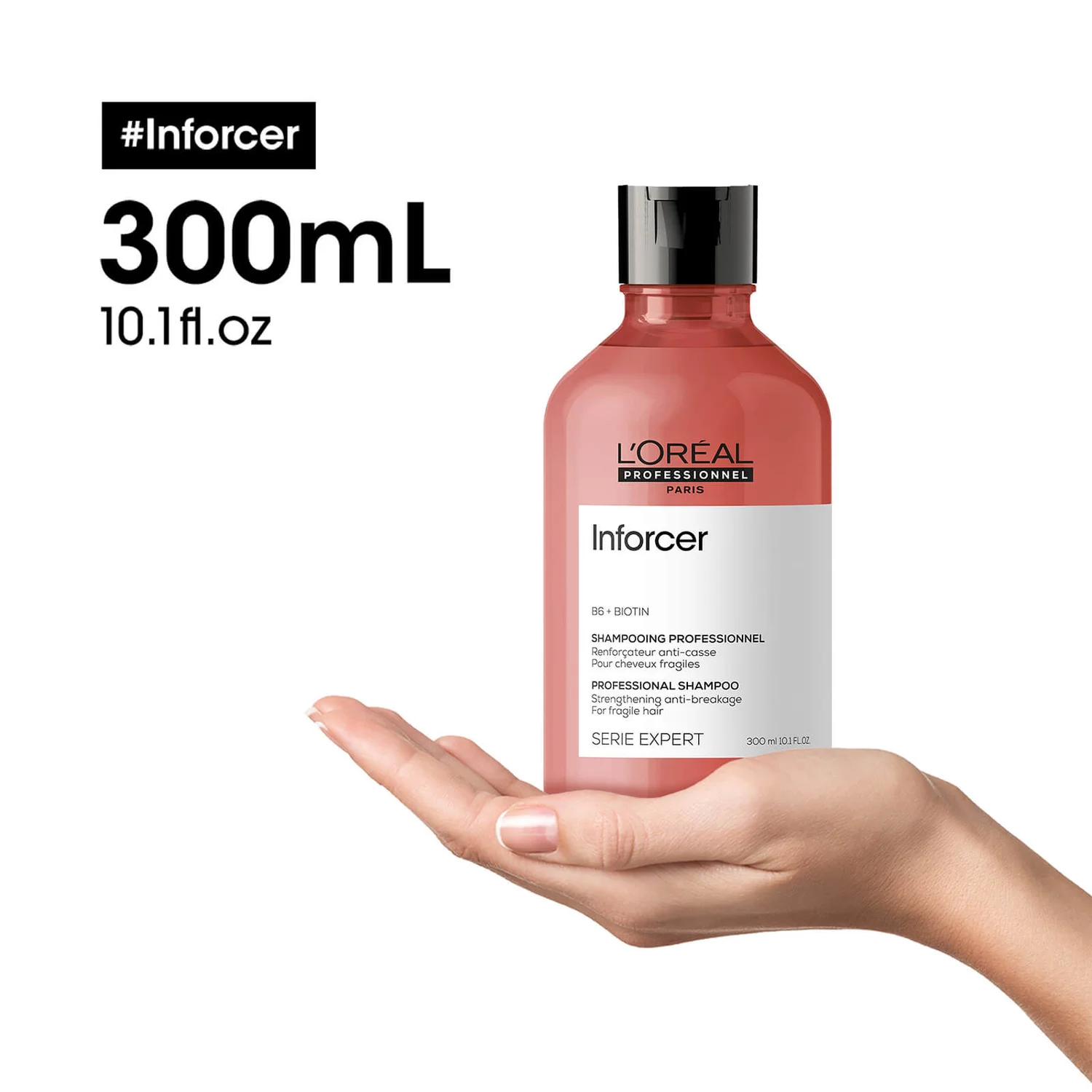 L'Oréal Professionnel Serie Expert Inforcer Shampoo 300ml 7 L'Oréal Professionnel Serie Expert Inforcer Shampoo 300ml - Image 7