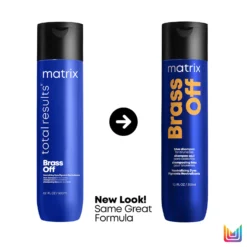 Matrix Total Results Brass Off Brunette Neutralising Blue Shampoo For Lightened Brunette Hair 300ml -Skincare Store 11488372 1005068990872609