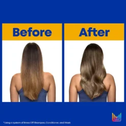 Matrix Total Results Brass Off Brunette Neutralising Blue Shampoo For Lightened Brunette Hair 300ml -Skincare Store 11488372 1205068990734843