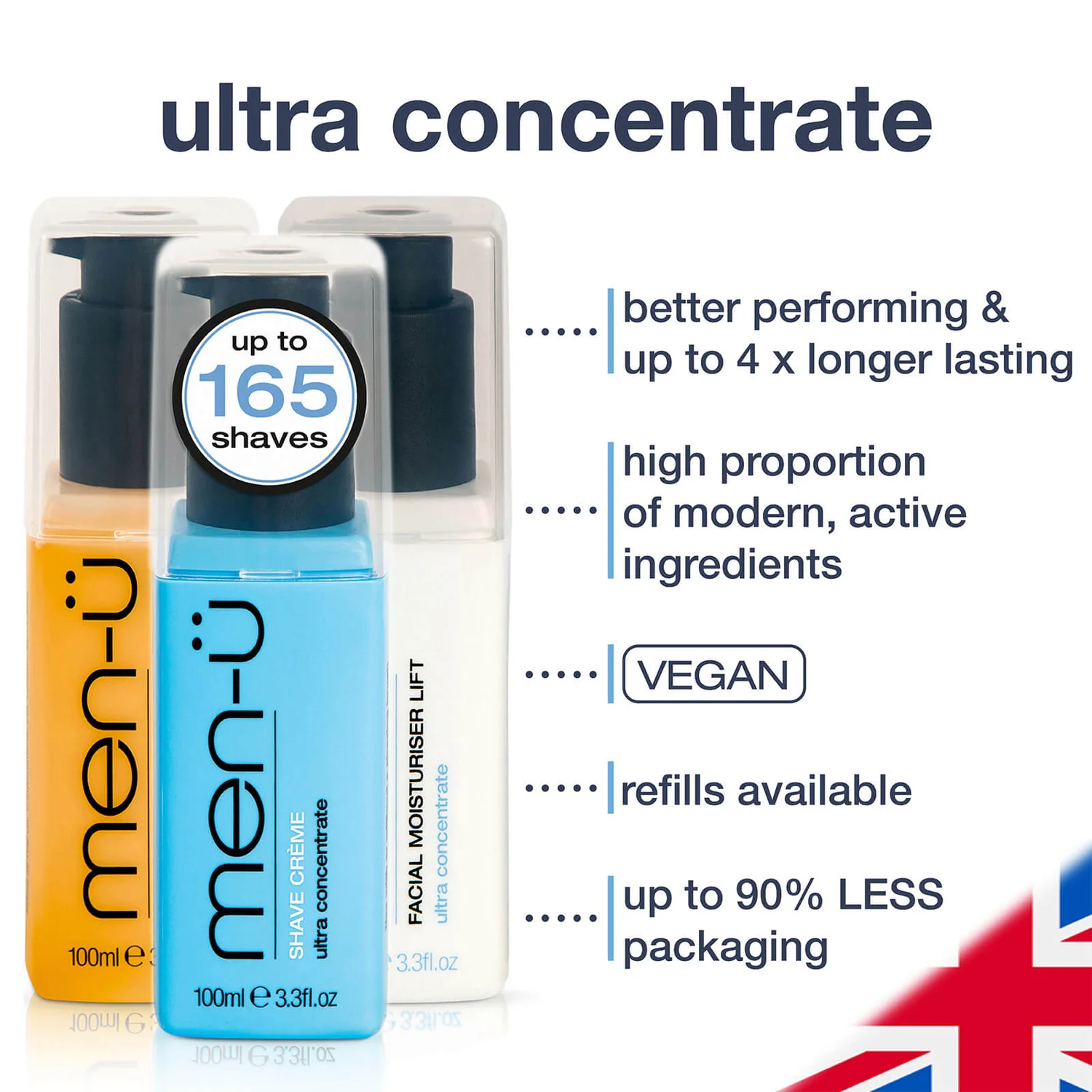 Men-ü Shave Facial Trio (Worth £38.85) 2 Men-ü Shave Facial Trio (Worth £38.85) - Image 2
